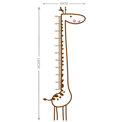 Self-Adhesive Kids Height Ruler Wall Sticker by HitMyNeed