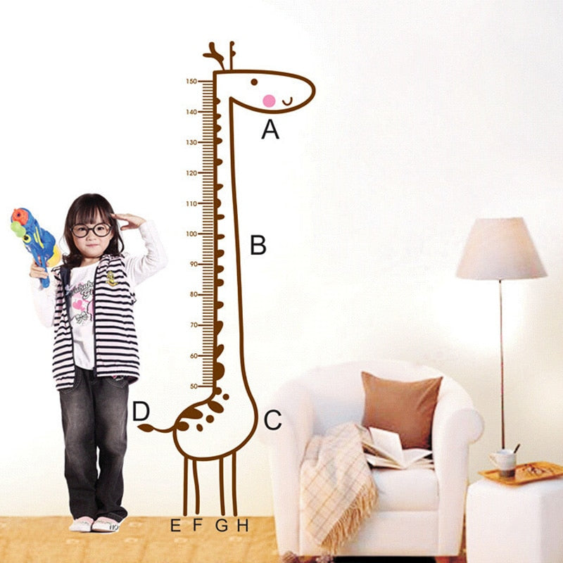 Self-Adhesive Kids Height Ruler Wall Sticker by HitMyNeed