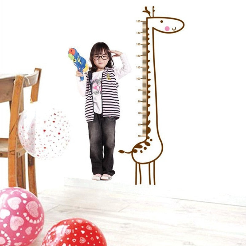Self-Adhesive Kids Height Ruler Wall Sticker by HitMyNeed