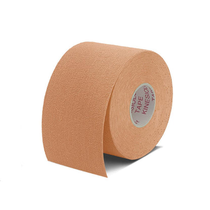 Self Adhesive Kinesiology Muscle Support Tape beige 7-5cm-x-500cm by HitMyNeed