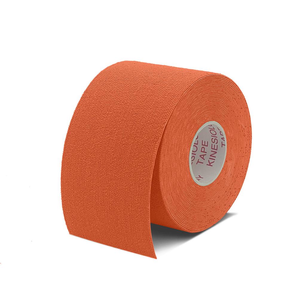 Self Adhesive Kinesiology Muscle Support Tape orange 10cm-x-500cm by HitMyNeed
