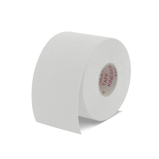 Self Adhesive Kinesiology Muscle Support Tape white 3-8cm-x-500cm by HitMyNeed