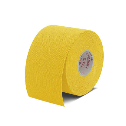 Self Adhesive Kinesiology Muscle Support Tape yellow 5cm-x-500cm by HitMyNeed