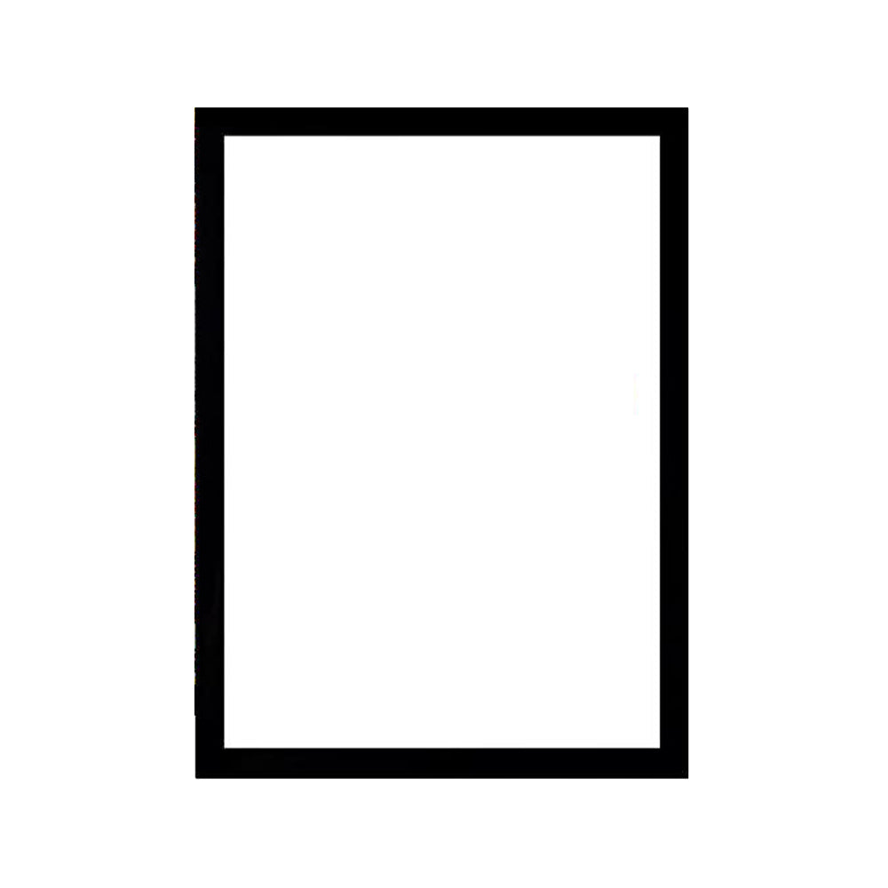 Self Adhesive Magnetic Picture Frame black a4-29-7x21cm by HitMyNeed
