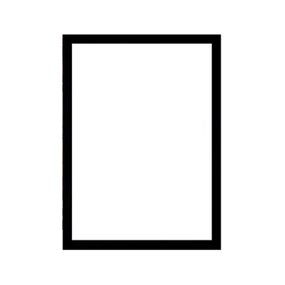 Self Adhesive Magnetic Picture Frame black a4-29-7x21cm by HitMyNeed