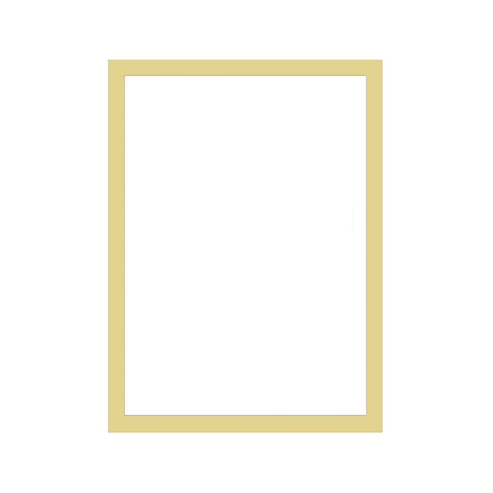 Self Adhesive Magnetic Picture Frame gold 8k-38x26-5cm by HitMyNeed