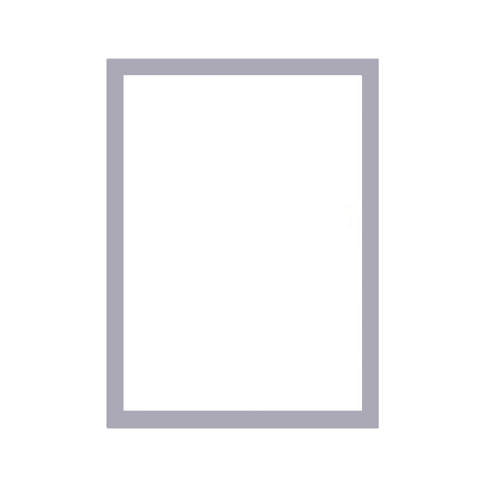 Self Adhesive Magnetic Picture Frame silver a3-29-7x42cm by HitMyNeed