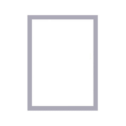 Self Adhesive Magnetic Picture Frame silver a3-29-7x42cm by HitMyNeed