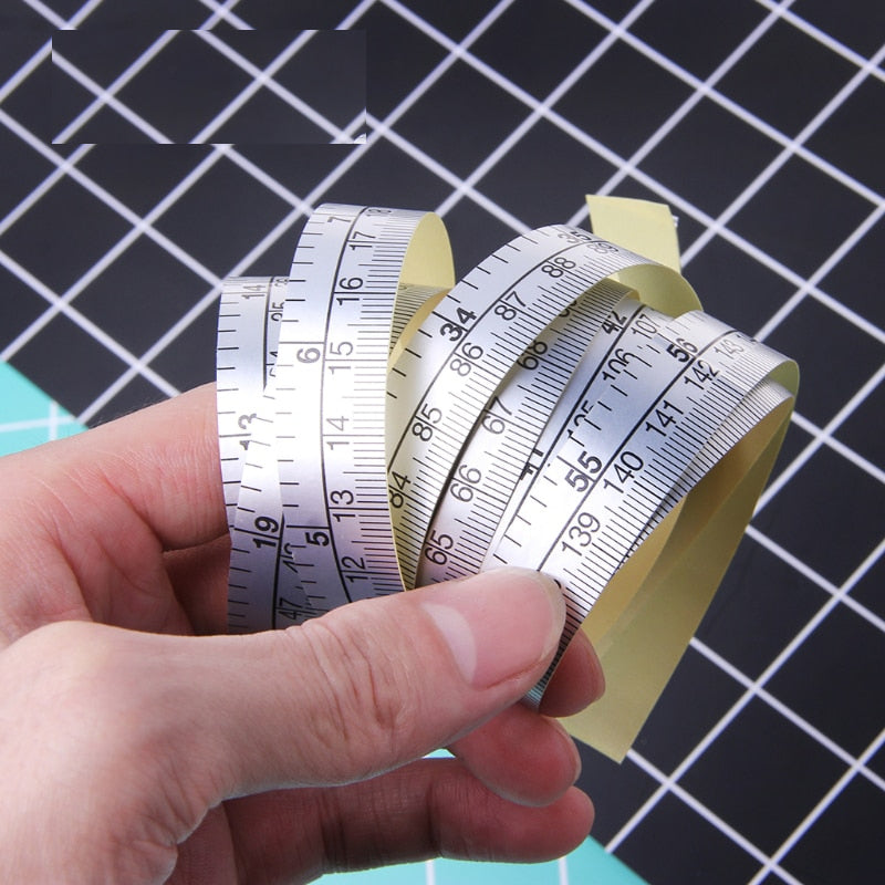 Self Adhesive Measuring Tape for DIY Projects 1.5m by HitMyNeed