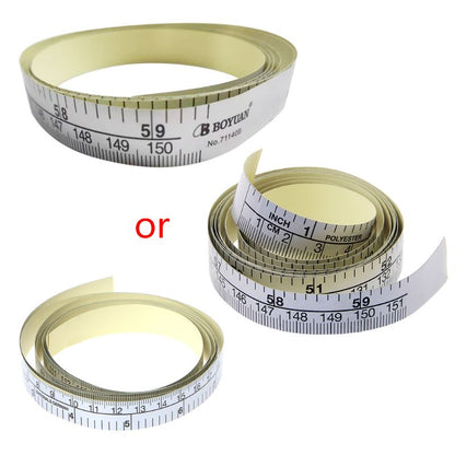 Self Adhesive Measuring Tape for DIY Projects 1.5m by HitMyNeed