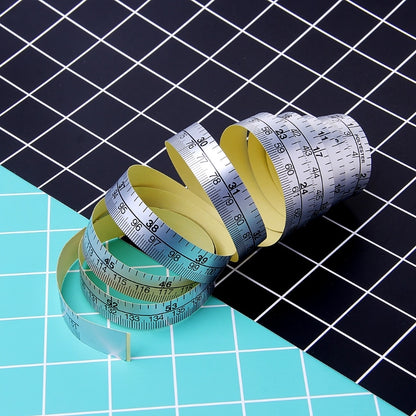 Self Adhesive Measuring Tape for DIY Projects 1.5m by HitMyNeed
