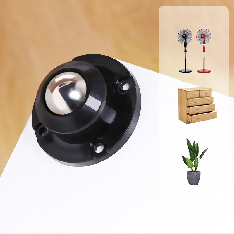 Self-Adhesive Mini Swivel Caster Wheels, 4 Pack by HitMyNeed