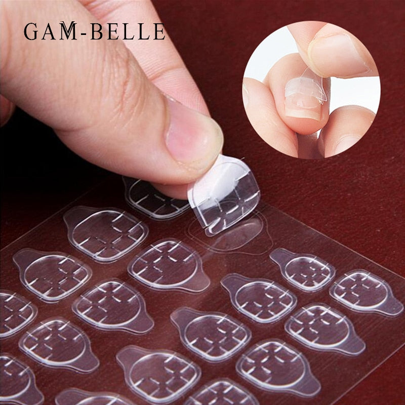 Self Adhesive Nail Glue Stickers - 240 Piece Set by HitMyNeed