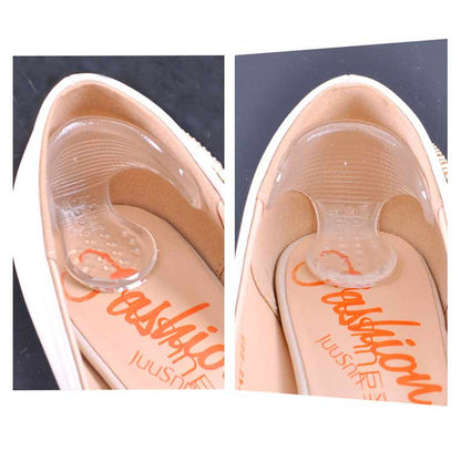 Self-Adhesive Non-Slip Silicone Heel Insoles (Pair) by HitMyNeed