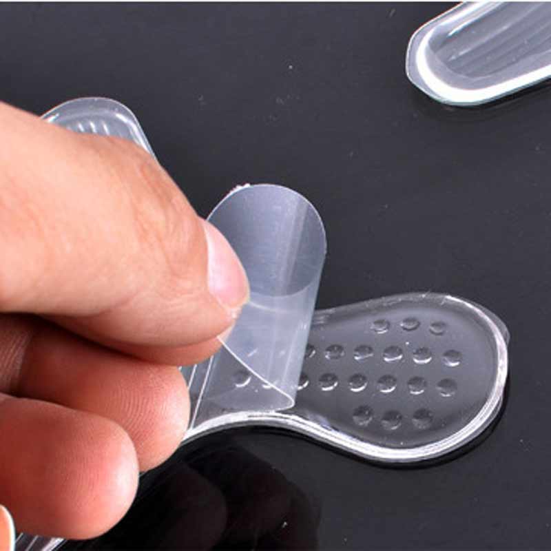 Self-Adhesive Non-Slip Silicone Heel Insoles (Pair) by HitMyNeed