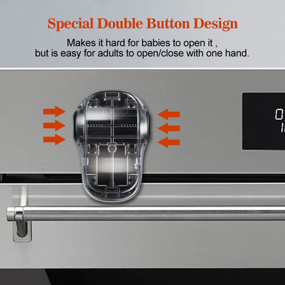 Self Adhesive Oven Door Lock for Child Safety by HitMyNeed
