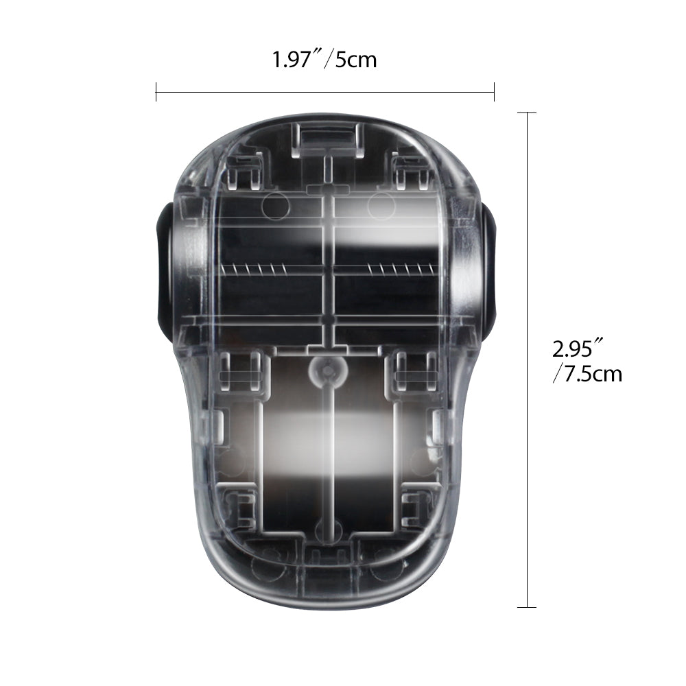 Self Adhesive Oven Door Lock for Child Safety clear-black by HitMyNeed
