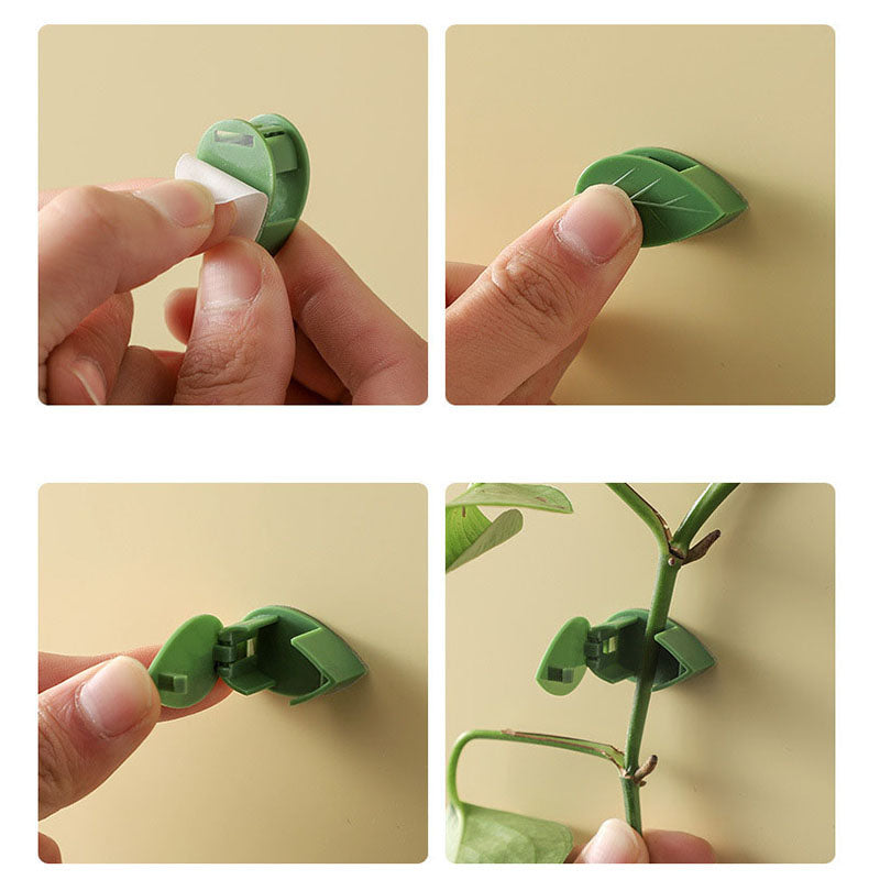 Self Adhesive Plant Clips for Climbing Plants (50pcs) by HitMyNeed