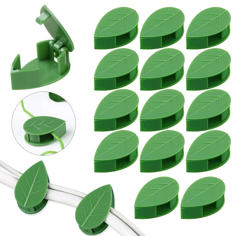 Self Adhesive Plant Clips for Climbing Plants (50pcs) by HitMyNeed