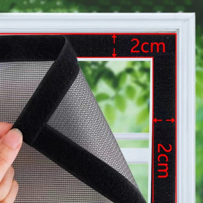 Self-Adhesive Reusable Mosquito Net for Windows by HitMyNeed