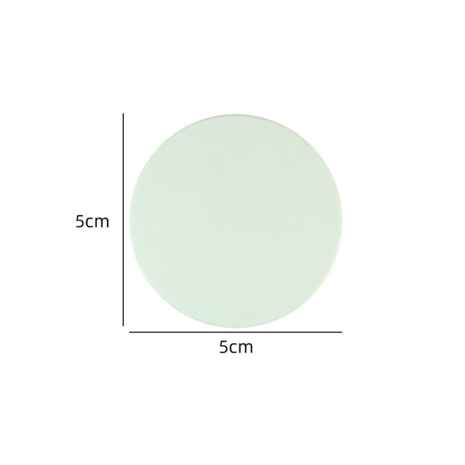 Self Adhesive Rubber Door Bumper Wall Protector round-green by HitMyNeed