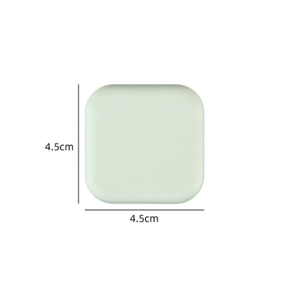 Self Adhesive Rubber Door Bumper Wall Protector square-green by HitMyNeed