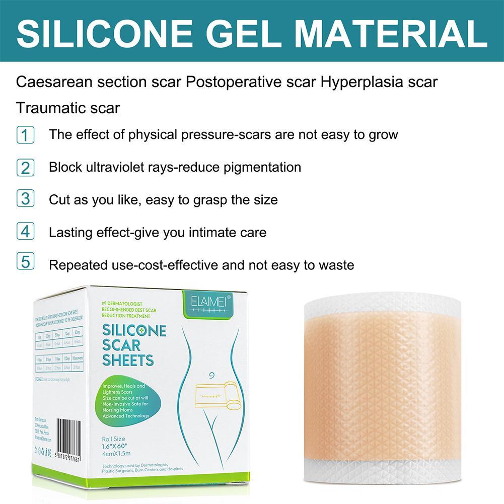 Self Adhesive Silicone Scar Tape 4cm x 1.5m by HitMyNeed