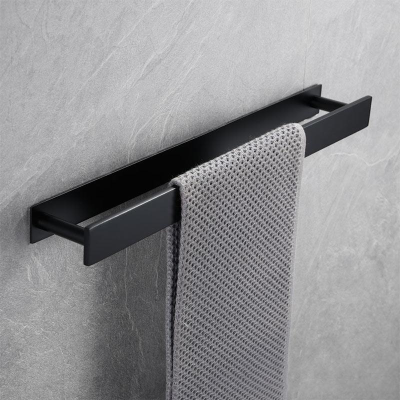 Self Adhesive Stainless Steel Bathroom Towel Holder by HitMyNeed