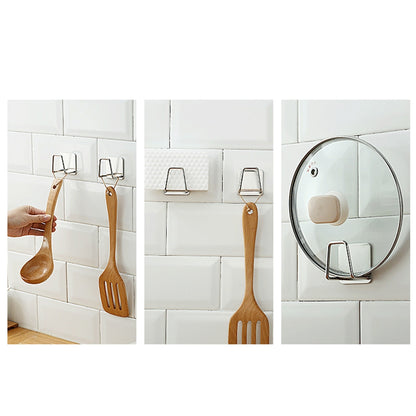 Self-Adhesive Stainless Steel Dish Sponge Holder by HitMyNeed