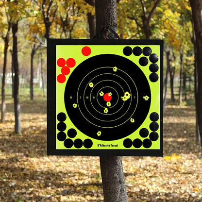 Self-Adhesive Target Stickers, 20 cm (10 Pack) by HitMyNeed