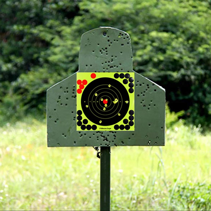 Self-Adhesive Target Stickers, 20 cm (10 Pack) by HitMyNeed