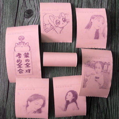 Self-Adhesive Thermal Paper Rolls 57 x 25mm (4 Pack) by HitMyNeed
