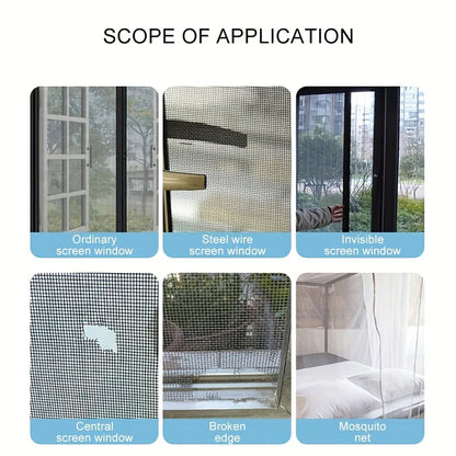 Self-Adhesive Window Screen Mosquito Repair Tape by HitMyNeed