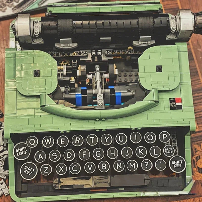 Self-Assembly Classic Typewriter Model Building Kit by HitMyNeed