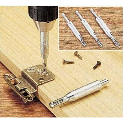 Self Centering Drill Bit Set of 4 for Pilot Holes by HitMyNeed