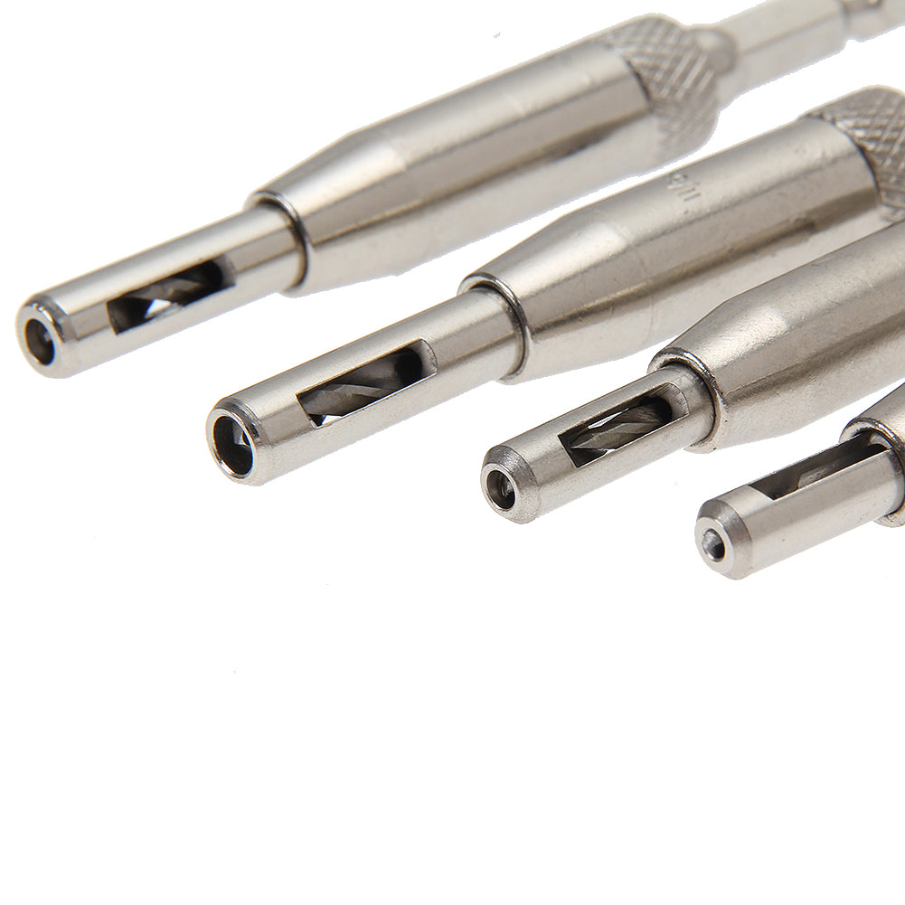 Self Centering Drill Bit Set of 4 for Pilot Holes by HitMyNeed