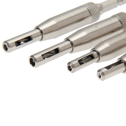 Self Centering Drill Bit Set of 4 for Pilot Holes by HitMyNeed