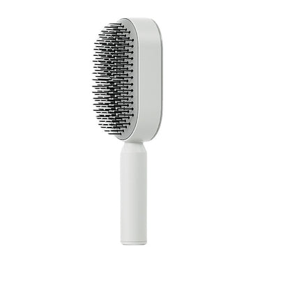 Self Cleaning Hair Brush with One-Touch Release by HitMyNeed