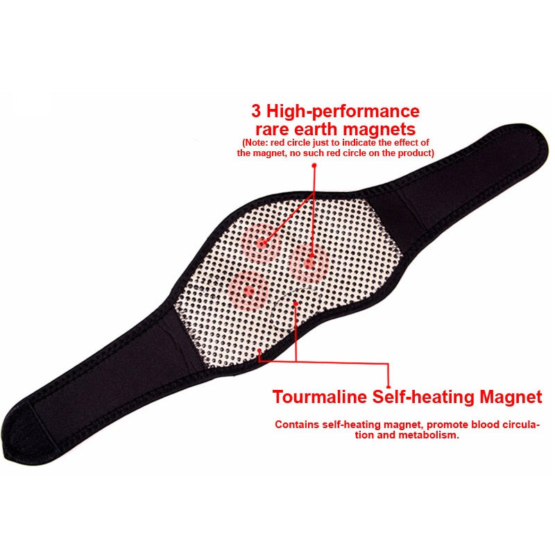 Self-Heating Neck Guard with Tourmaline Support by HitMyNeed