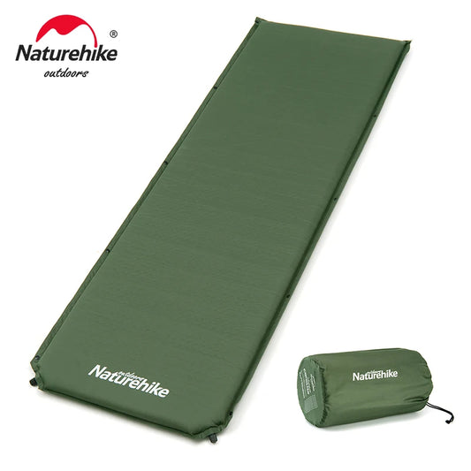 Self-Inflating 5cm Camping Mattress with Built-In Pump green by HitMyNeed