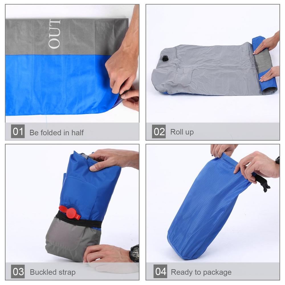 Self Inflating Sleeping Pad Camping Mat 190x60x12cm by HitMyNeed