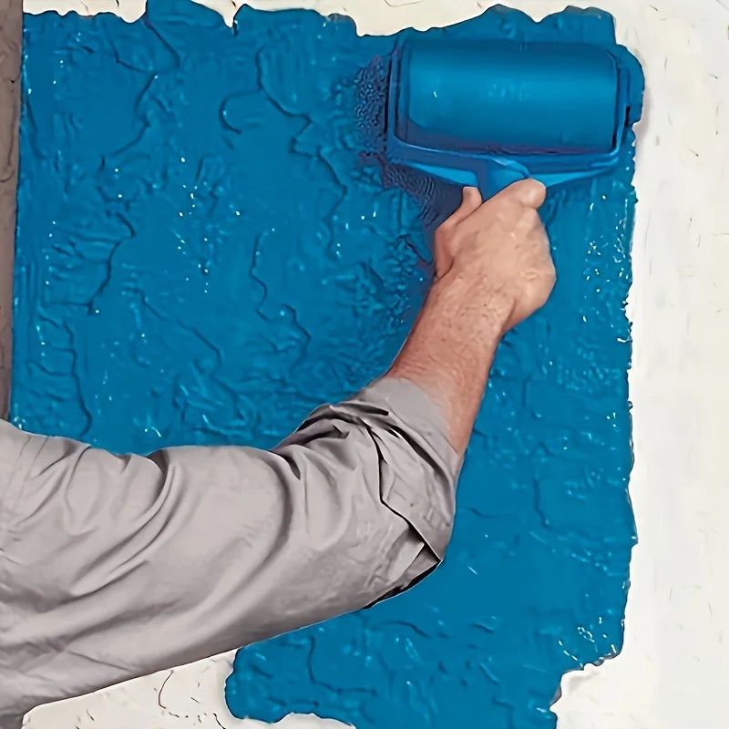 Self-Priming Large Drum Wall Paint Brush by HitMyNeed