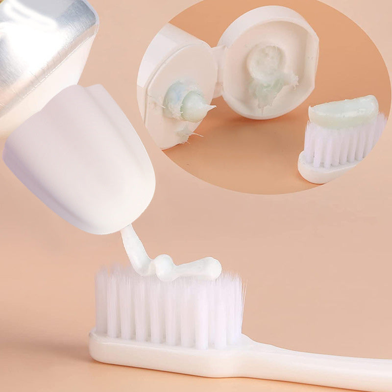 Self-Sealing Toothpaste Caps for Mess-Free Bathrooms by HitMyNeed