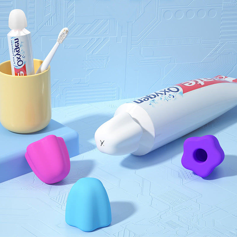 Self-Sealing Toothpaste Caps for Mess-Free Bathrooms by HitMyNeed