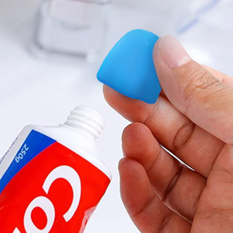 Self-Sealing Toothpaste Caps for Mess-Free Bathrooms by HitMyNeed