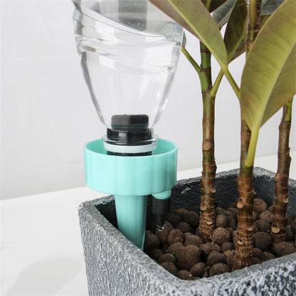 Self Watering Drip Irrigation Kit for Indoor Plants 12pcs-green by HitMyNeed