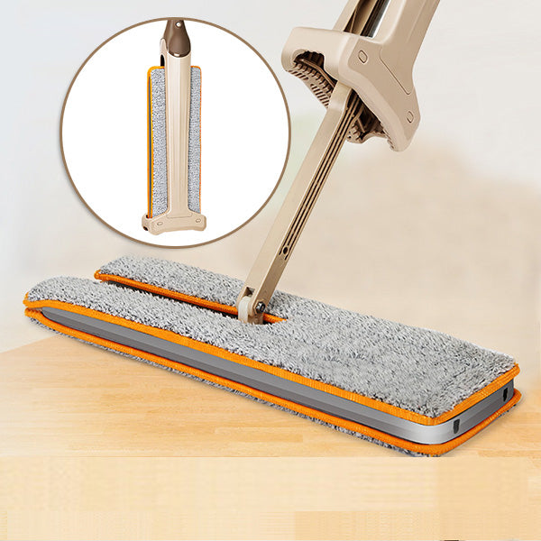 Self-Wringing Double Sided 360° Flat Mop by HitMyNeed
