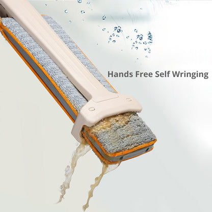 Self-Wringing Double Sided 360° Flat Mop by HitMyNeed