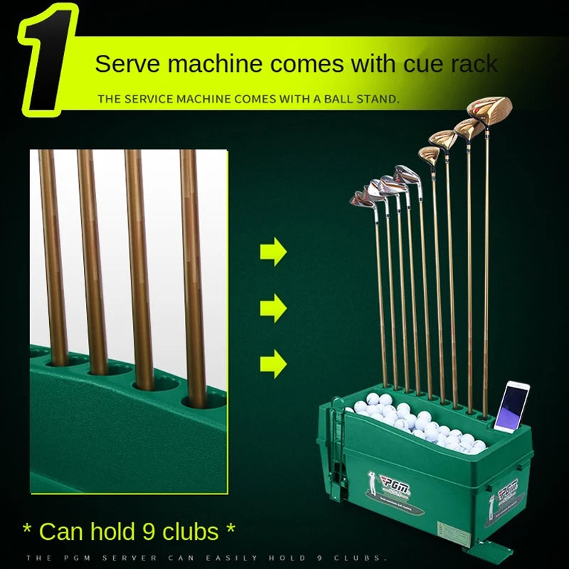 Semi-Automatic Golf Ball Dispenser & Club Holder by HitMyNeed
