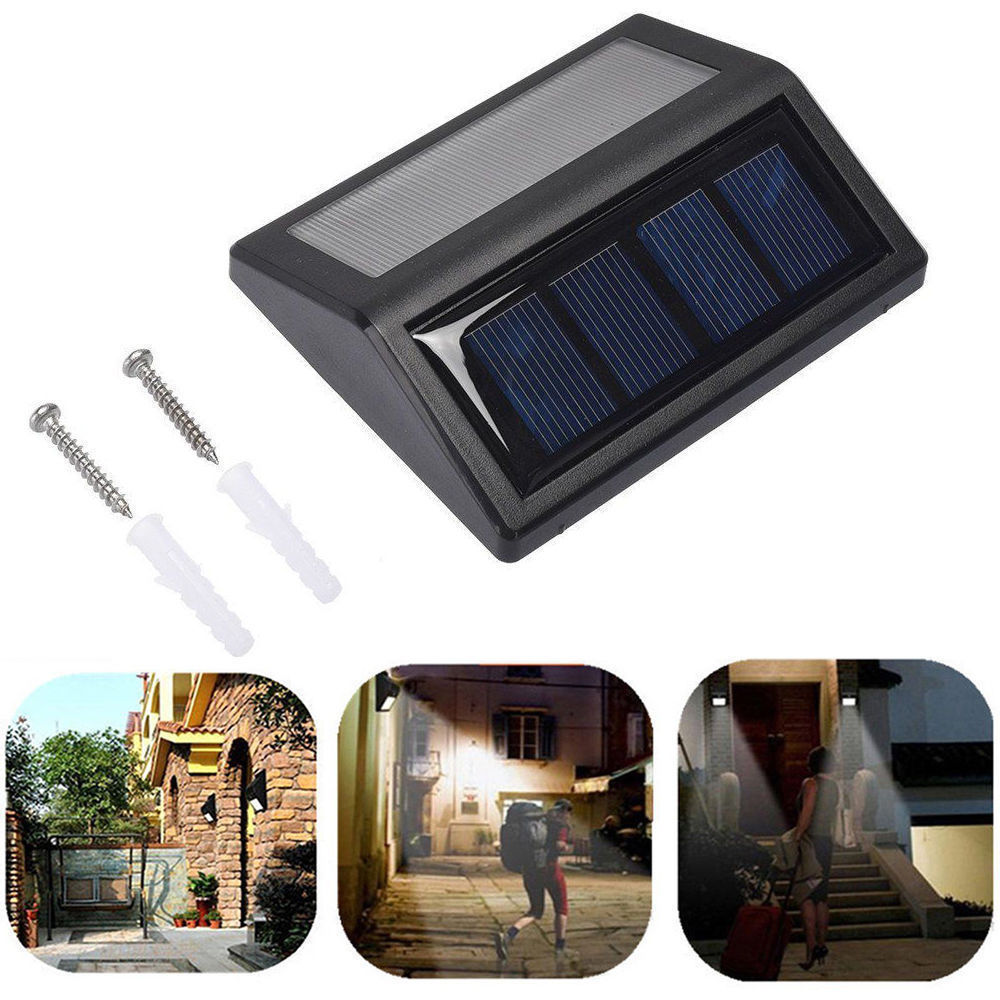 Sensor LED Outdoor Solar Security Light by HitMyNeed